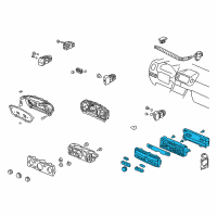 OEM Honda Pilot Cont *NH167L* Diagram - 79600-S9V-305ZA