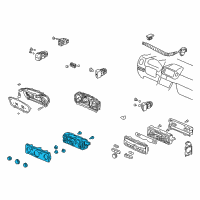 OEM Honda Pilot Cont *NH167L* Diagram - 79600-S9V-307ZA