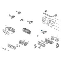 OEM 2003 Honda Pilot Bulb (14V 60Ma) Diagram - 35551-S9V-A01