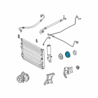 OEM 1998 Toyota Tacoma Rotor Diagram - 88412-35090