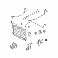 OEM 1996 Toyota Tacoma Idler Pulley Diagram - 88440-04030