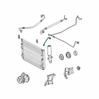 OEM 1998 Toyota Tacoma AC Line Diagram - 88716-04103