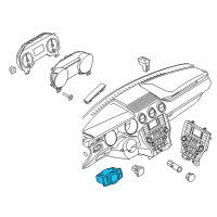 OEM 2015 Ford Mustang Headlamp Switch Diagram - DG9Z-11654-HA