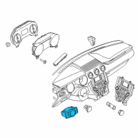 OEM Ford Mustang Headlamp Switch Diagram - DG9Z-11654-HA