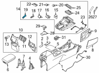 OEM 2022 Kia Seltos Switch Assembly-INDICATO Diagram - 93310Q5030