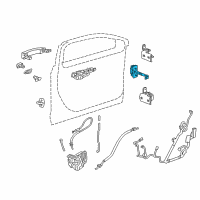 OEM 2020 Chevrolet Impala Door Check Diagram - 84055657