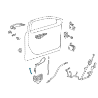 OEM 2018 Chevrolet Impala Control Rod Diagram - 22978422