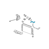 OEM Chevrolet Upper Hose Diagram - 15286587