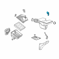 OEM Chevrolet Silverado 1500 PCV Tube Diagram - 12670792