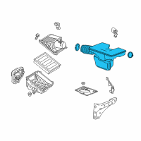 OEM 2016 GMC Sierra 1500 Outlet Duct Diagram - 85002134