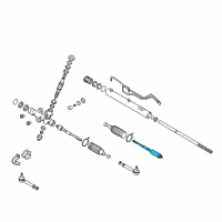 OEM Kia Sedona Ball Joint-Inner, RH Diagram - 0K55232250B