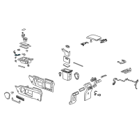 OEM Chevrolet Suburban 1500 Receptacle Asm, Cigarette Lighter Diagram - 25776667