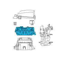 OEM 2017 Chevrolet SS Fuse & Relay Box Diagram - 92293836