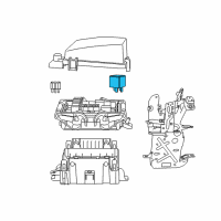 OEM 2017 Chevrolet SS Relay Diagram - 19119299