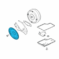 OEM 2021 Ford F-250 Super Duty Drive Plate Diagram - LC3Z-6375-B