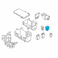 OEM Lincoln MKX Maxi Fuse Diagram - DG9Z-14526-T
