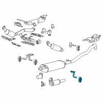 OEM Lincoln Navigator Rear Hanger Diagram - 7L1Z-5A246-B