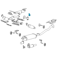 OEM 2022 Ford Bronco Hanger Insulator Diagram - 9L3Z-5A262-A