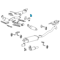 OEM 2022 Ford F-150 Hanger Insulator Diagram - 9L3Z-5A262-A