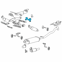 OEM Lincoln Mount Bracket Diagram - 7L1Z-5E269-BD