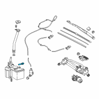 OEM Toyota C-HR Fluid Level Sensor Diagram - 85397-F4010