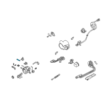 OEM 1995 Chevrolet Monte Carlo Shaft-Steering Column Ignition Switch Actuator Diagram - 7837466