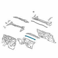 OEM 2017 Honda HR-V Insulator (Upper) Diagram - 74293-T7W-A00