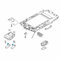 OEM Kia Carnival Bulb Diagram - 1864510019N