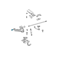 OEM Chevrolet K1500 Suburban Bushing, Front Lower Control Arm Diagram - 15684067