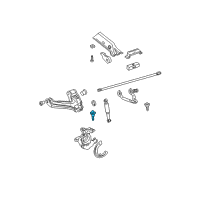 OEM Chevrolet K2500 Lower Ball Joint Diagram - 12387682