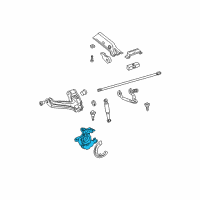 OEM 1999 GMC Safari Knuckle Steering Diagram - 18060561