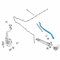 OEM Lincoln Front Arm Diagram - EJ7Z-17526-A