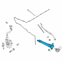 OEM 2019 Lincoln MKC Front Transmission Diagram - EJ7Z-17566-A