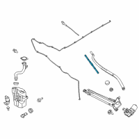 OEM 2019 Lincoln MKC Front Blade Diagram - EJ7Z-17528-A