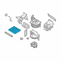 OEM 2019 Hyundai Sonata Filter Assembly-Air Diagram - C2H79-AP000