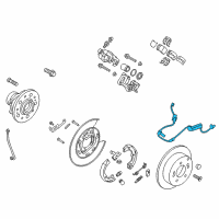 OEM 2019 Kia Sportage Sensor Assembly-Abs Real Diagram - 95681D9000