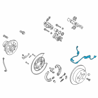 OEM 2017 Kia Sportage Sensor Assembly-Abs Real Diagram - 95681D9000