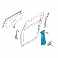 OEM 2021 Kia Sedona Regulator Assembly-Rr Dr Diagram - 83403A9200