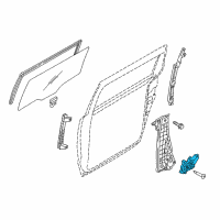 OEM 2018 Kia Sedona Motor Assembly-Power Window Diagram - 83450A9010