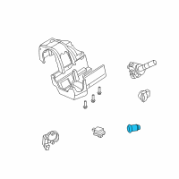 OEM Ford Five Hundred Cylinder & Keys Diagram - AU5Z-11582-B