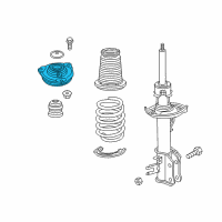 OEM 2022 Jeep Compass Mount-STRUT Diagram - 68299201AC