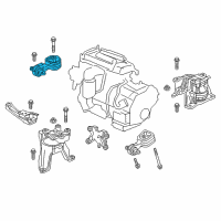OEM 2019 Honda CR-V Rod, Torque (Upper) Diagram - 50880-TLA-A02