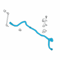 OEM 2021 Ford EcoSport Stabilizer Bar Diagram - CN1Z-5482-B