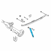 OEM 2010 Dodge Ram 2500 *ABSORBER-Suspension Diagram - 68066281AA