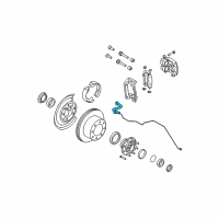 OEM 2008 Ford F-250 Super Duty Brake Hose Diagram - 8C3Z-2267-A