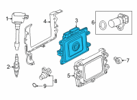 OEM 2022 Honda Civic CONT MOD, POWERTRAIN Diagram - 37820-64A-A62