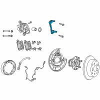 OEM Jeep Adapter-Disc Brake CALIPER Diagram - 68020254AA