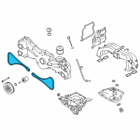 OEM 2015 Scion FR-S Timing Chain Diagram - SU003-00193