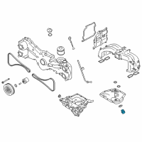 OEM Scion FR-S Drain Plug Diagram - SU003-02194