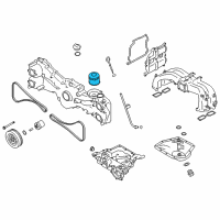 OEM Toyota 86 Oil Filter Diagram - 90915-YZZS1